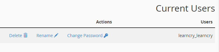 Create User نصب وردپرس روی cpanel