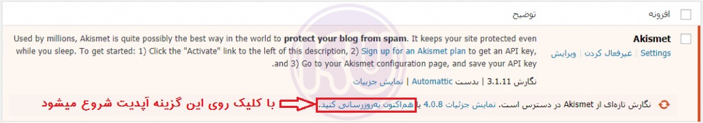 بروزرسانی قالب و افزونه وردپرس