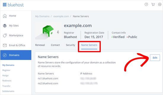DNS سرور را در cPanel میزبانی وب خود ویرایش کنید