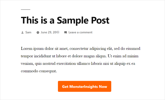 پیش نمایش دکمه WordPress