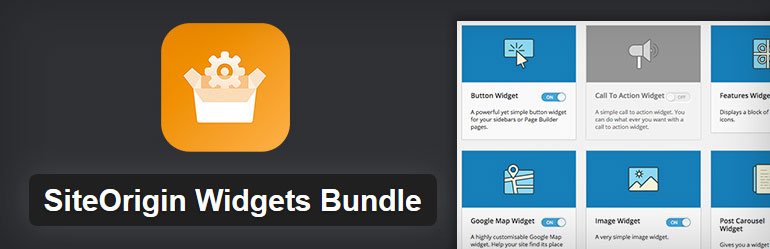 افزونه SiteOrigin Widgets Bundle