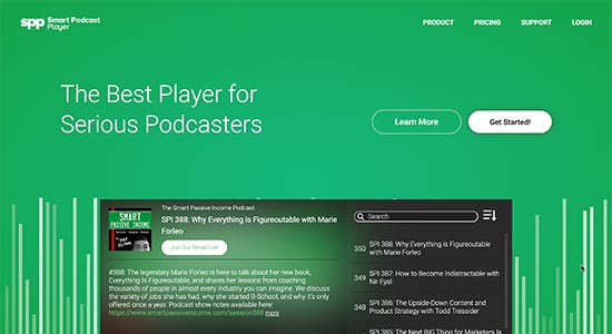 بهترین هاست پادکست شرکت Smart Podcast Player