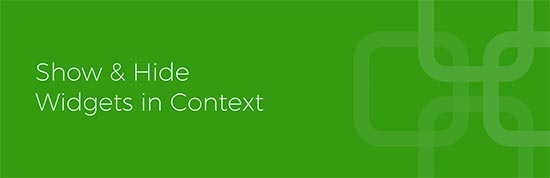 افزونه Widget Context