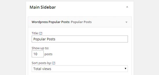 افزونه WordPress Popular Posts