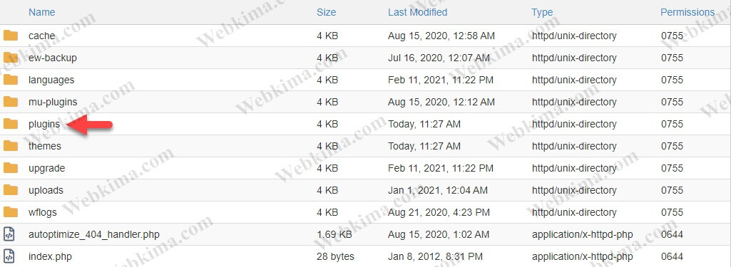 پوشه Plugins در وردپرس