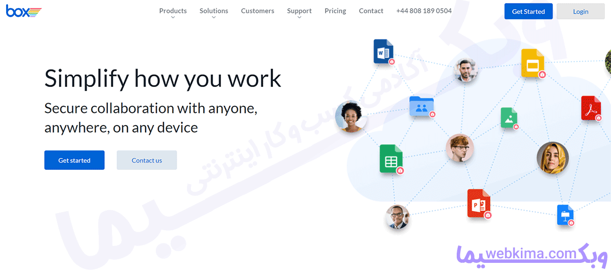 بهترین سایت های آپلود فایل زیپ - سرویس Box