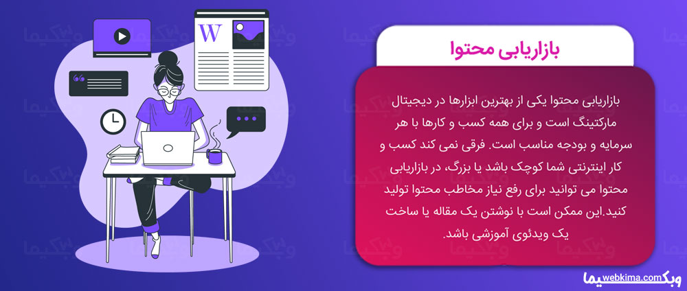 دیجیتال مارکتینگ چیست؟ - بازاریابی محتوا یا Content Marketing