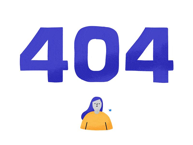 چند انیمیشن زیبا برای طراحی صفحه 404 اختصاصی