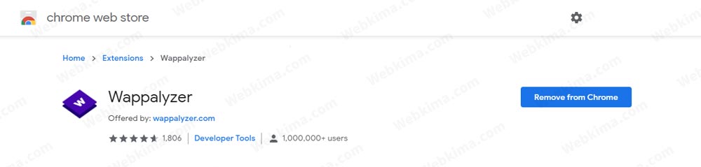 افزونه Wappalyzer