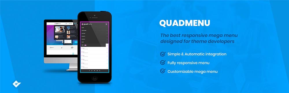 افزونه مگامنو QuadMenu