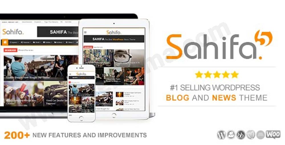 قالب پر طرفردار sahifa