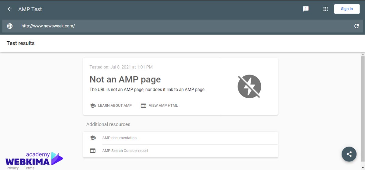 ابزار تشخیص AMP سایت - گوگل AMP چیست و چه کاربرد‌هایی دارد؟