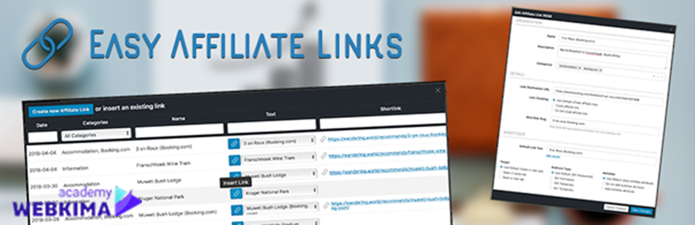 افزونه لینک کوتاه Easy Affiliate Links