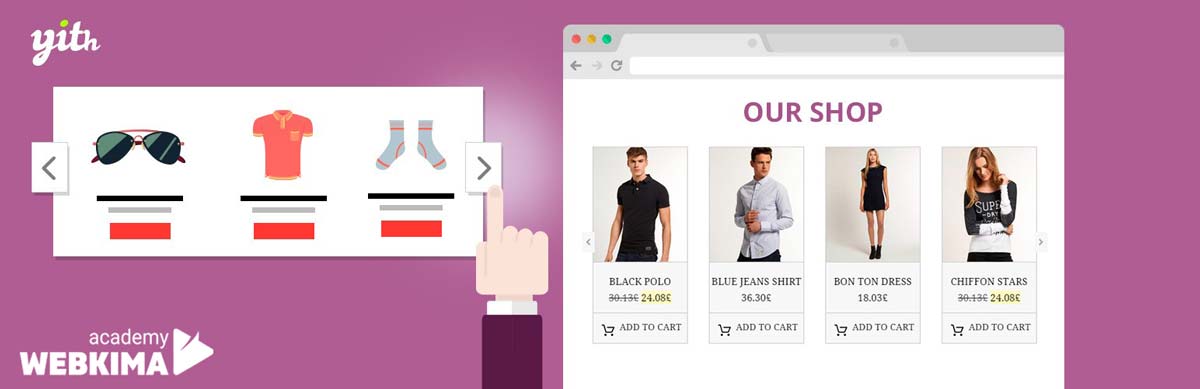 افزونه اسلایدر ساز محصولات ووکامرس YITH WooCommerce Product Slider Carousel