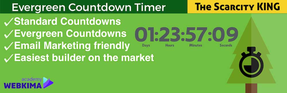 افزونه شمارشگر معکوس در وردپرس Evergreen Countdown Timer