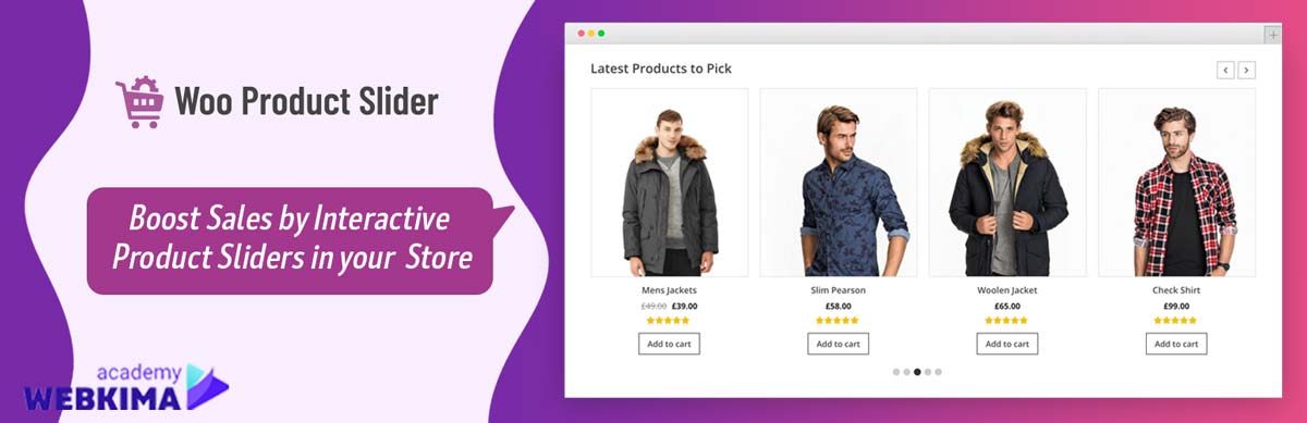 ساخت اسلایدر محصولات با افزونه Product Slider for WooCommerce 