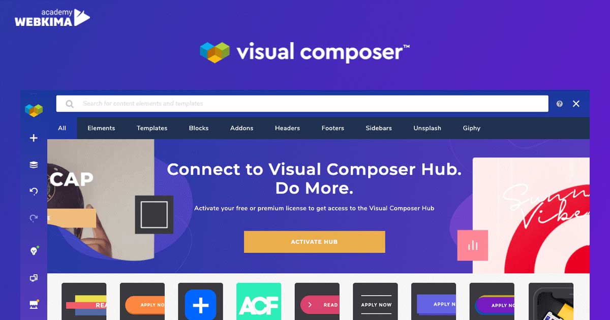 افزونه صفحه‌ساز visual composer