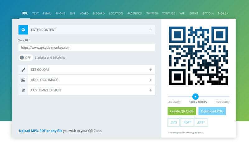 ساخت qr code برای لوکیشن