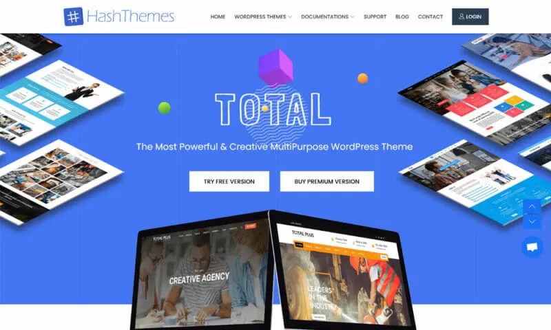  Total تم وردپرس المنتوری
