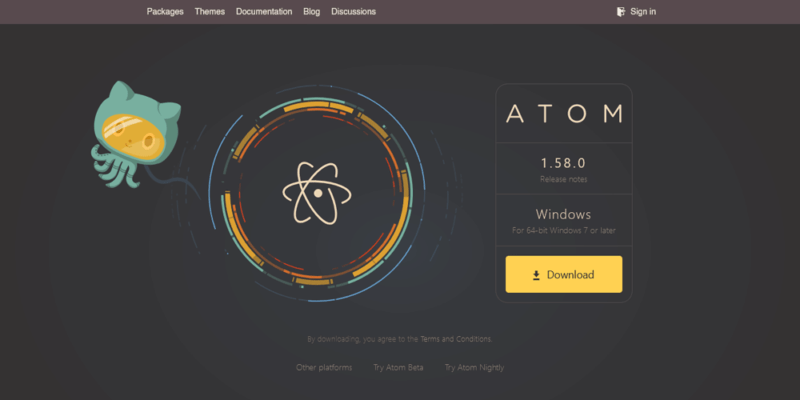 ضروری ترین ابزارهای فرانت اند - ویرایشگر Atom