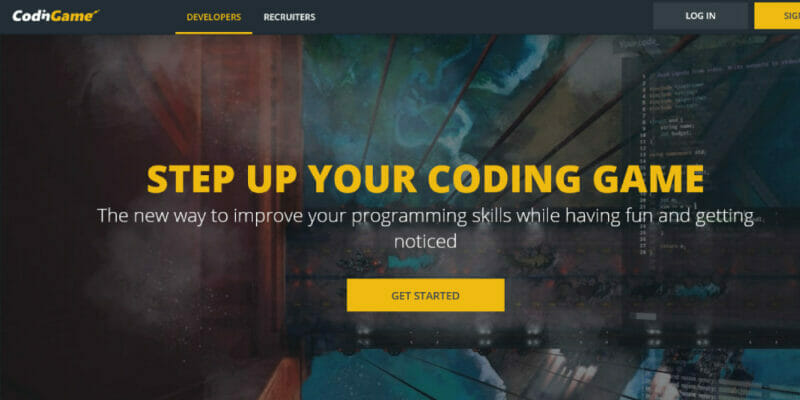 Codingame سایت تمرین پایتون