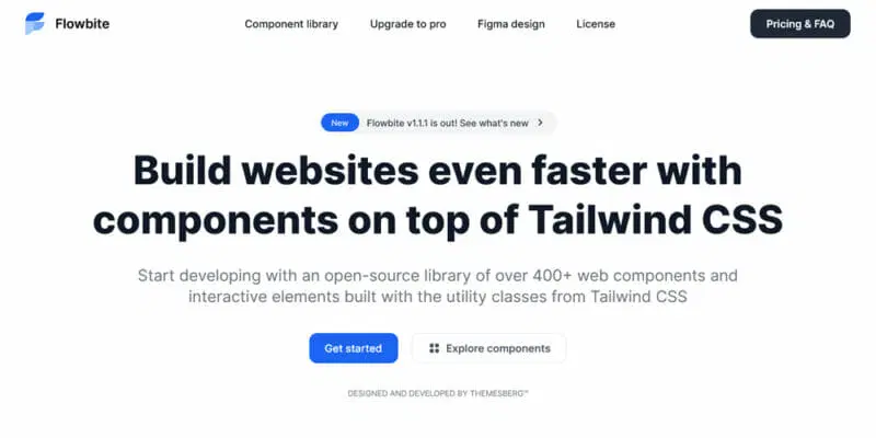  Flowbite بهترین سورس یادگیری Tailwind CSS