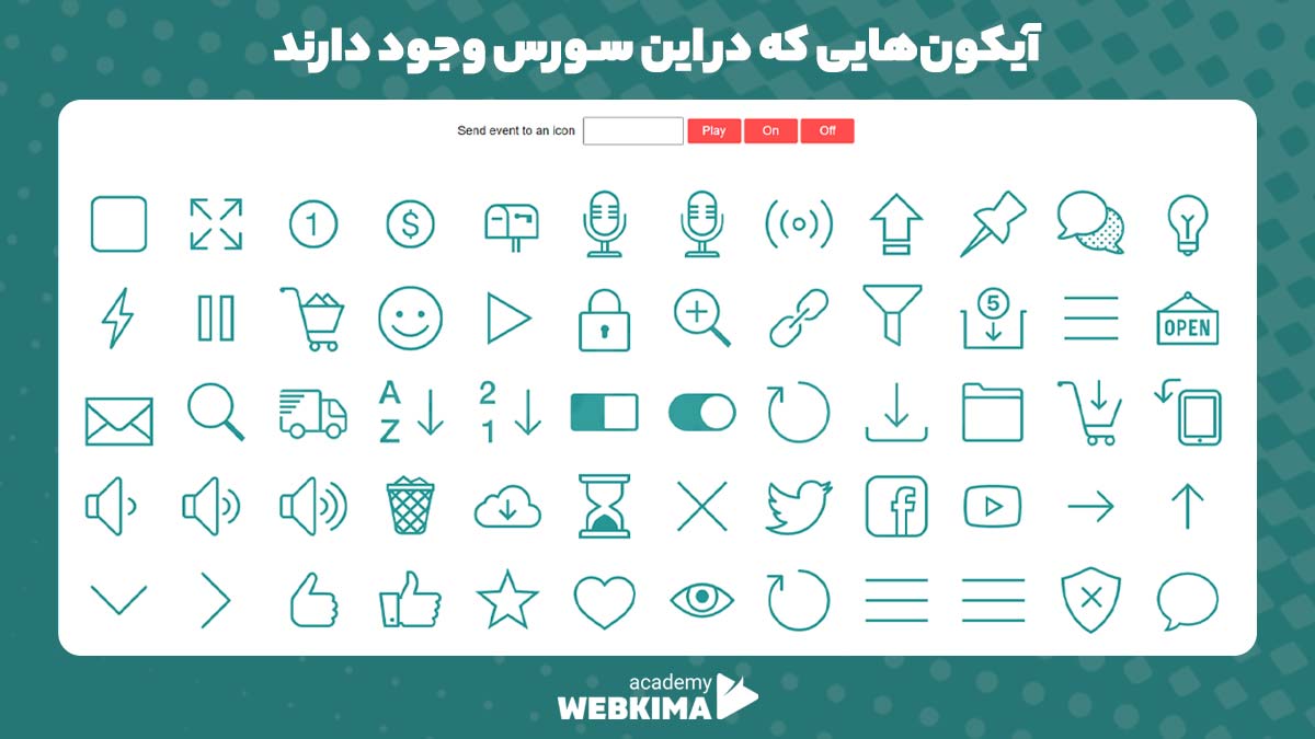 دانلود آیکون های SVG متحرک Titanic