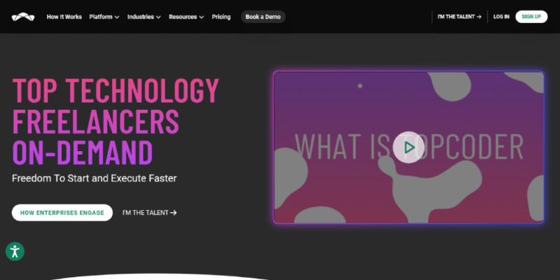 سایت تمرین کدنویسی Topcoder