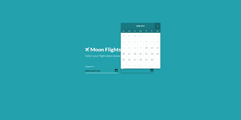 بوت استرپ Datepicker