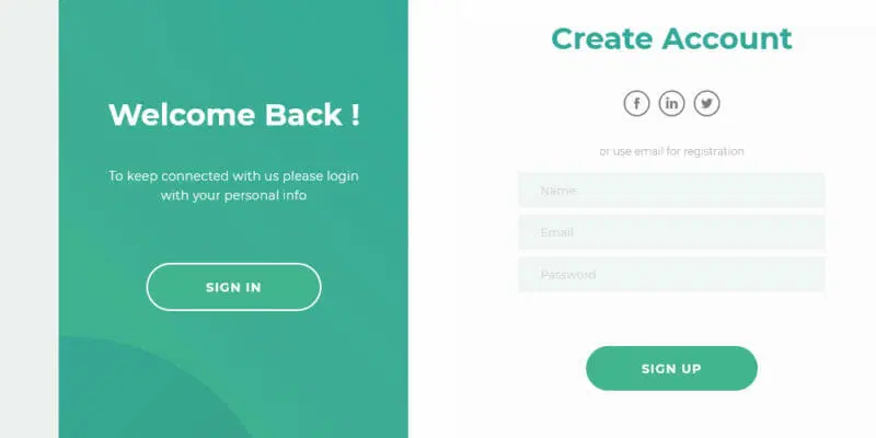 فرم ورود بوت استرپ