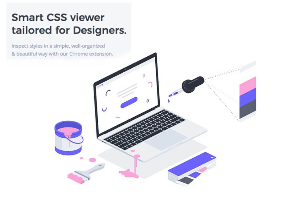 پلاگین کروم CSS Peeper
