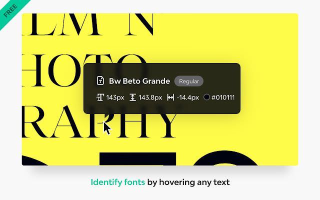 افزونه Fonts Ninja