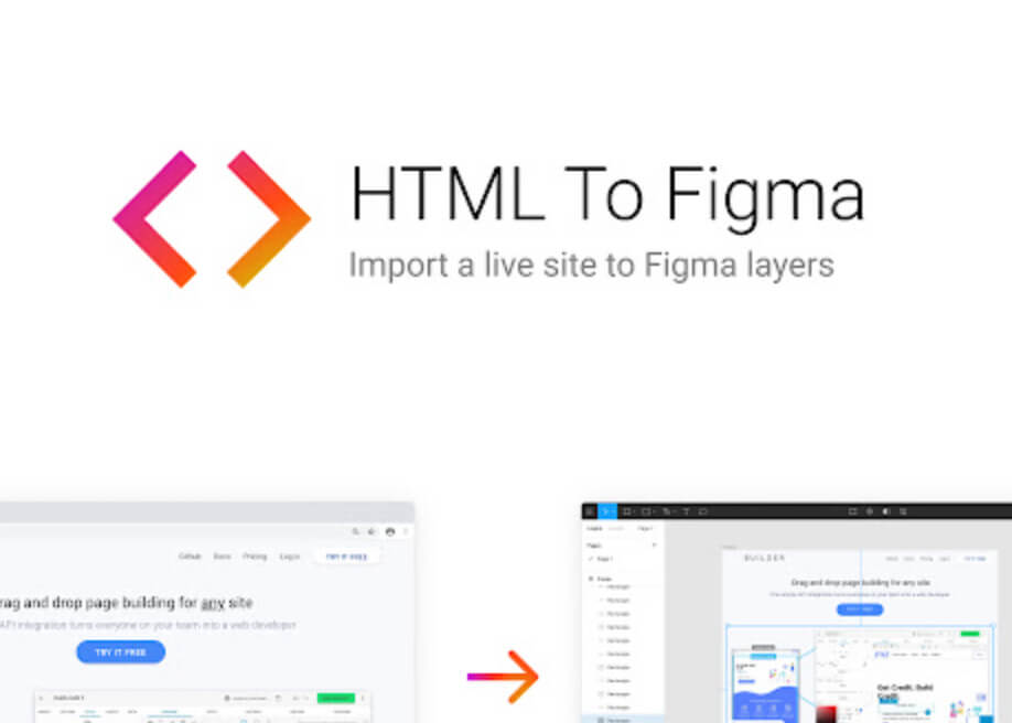 افزونه HTML to Figma - بهترین افزونه های گوگل کروم