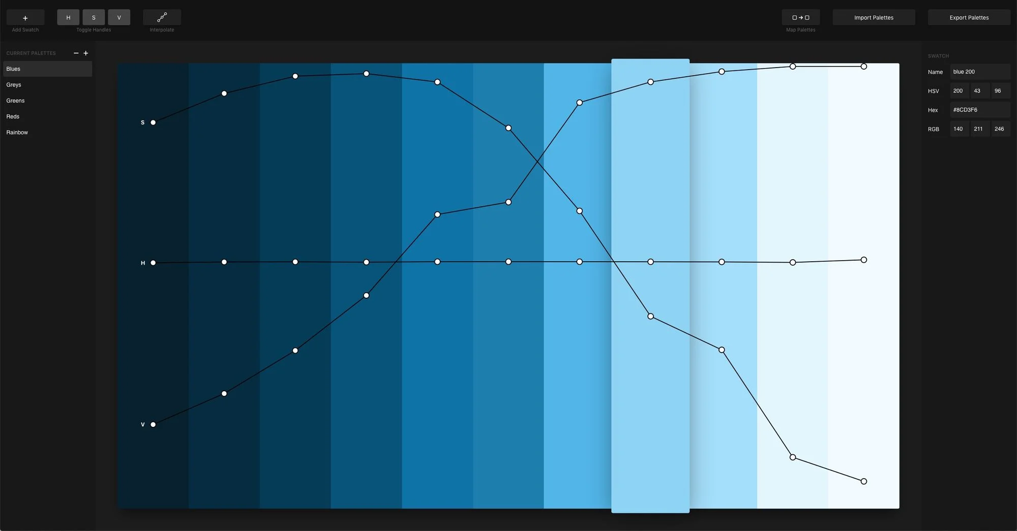 Palettte یک ابزار رنگ ساز حرفهای
