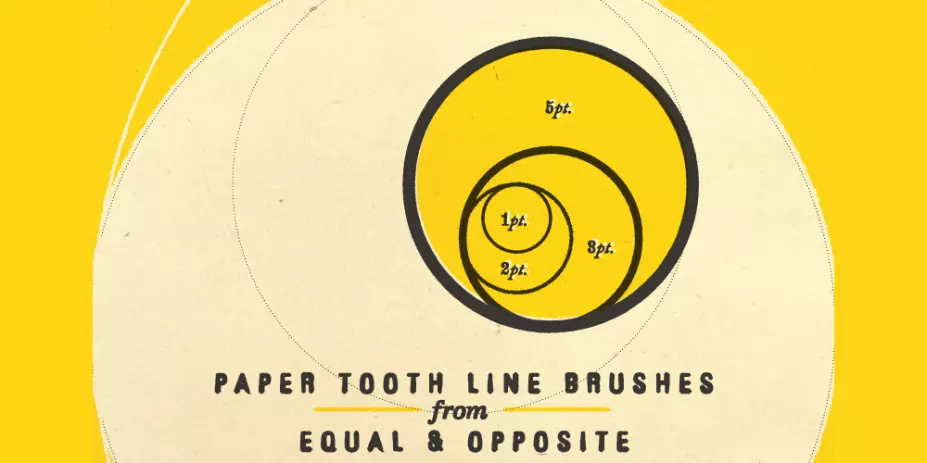 براش های Paper Tooth Line