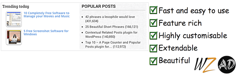 افزونه Top 10 – Popular posts plugin for WordPress