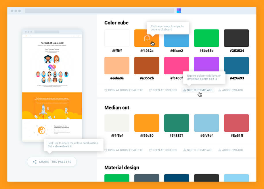 افزونه Site Palette