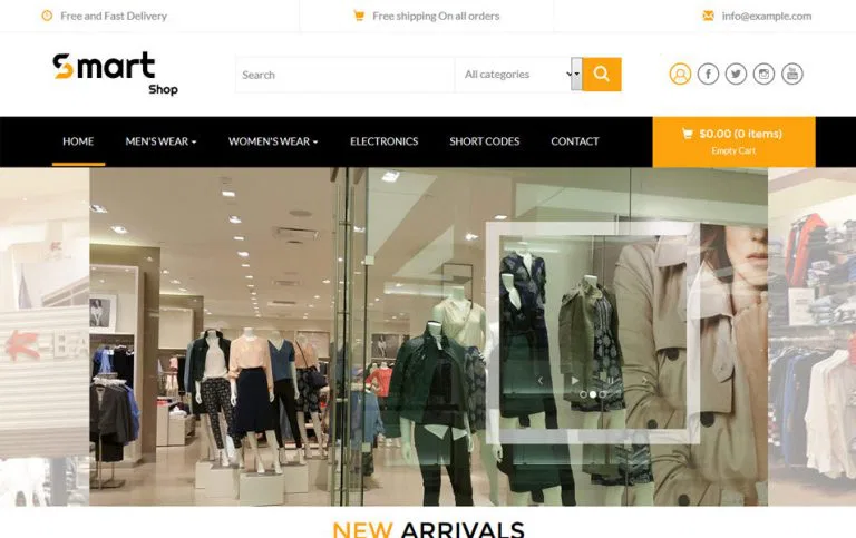 Smart Shop - قالب اسمارت شاپ