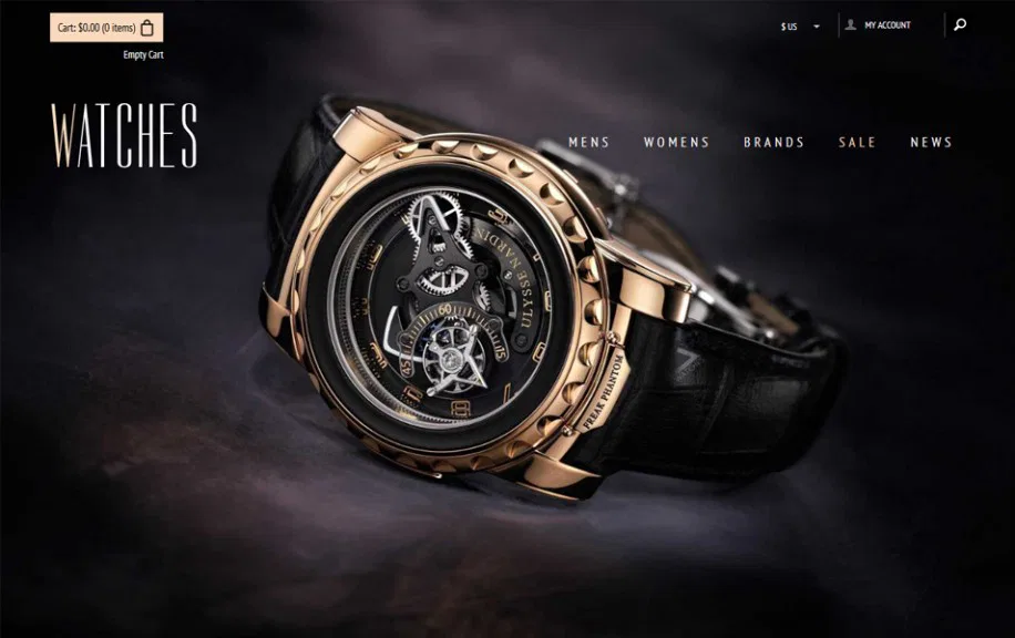 Watches - پوسته html فروش ساعت