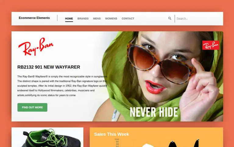 قالب HTML Wayfarer