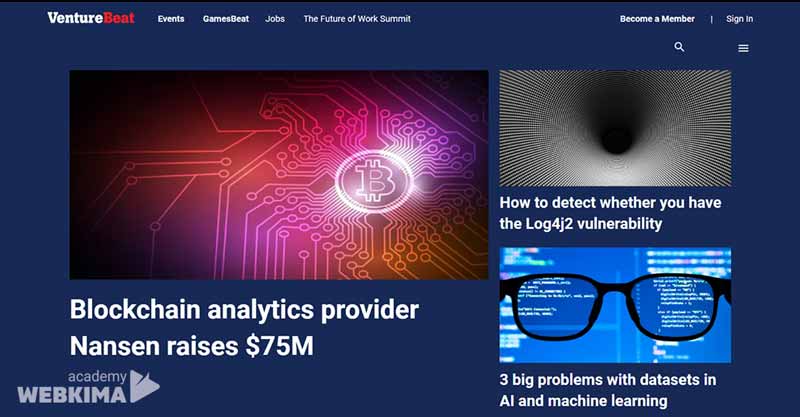 Venturebeat.com - سایت معرفی تکنولوژی های برتر