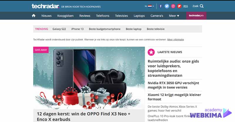 بهترین سایت های تکنولوژی - TechRadar.com