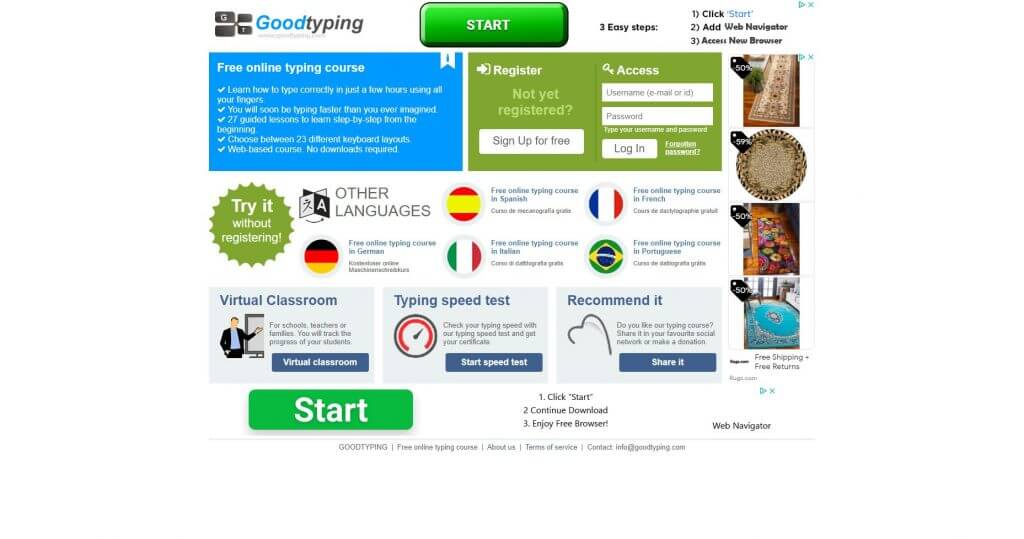 سایت Goodtyping.com