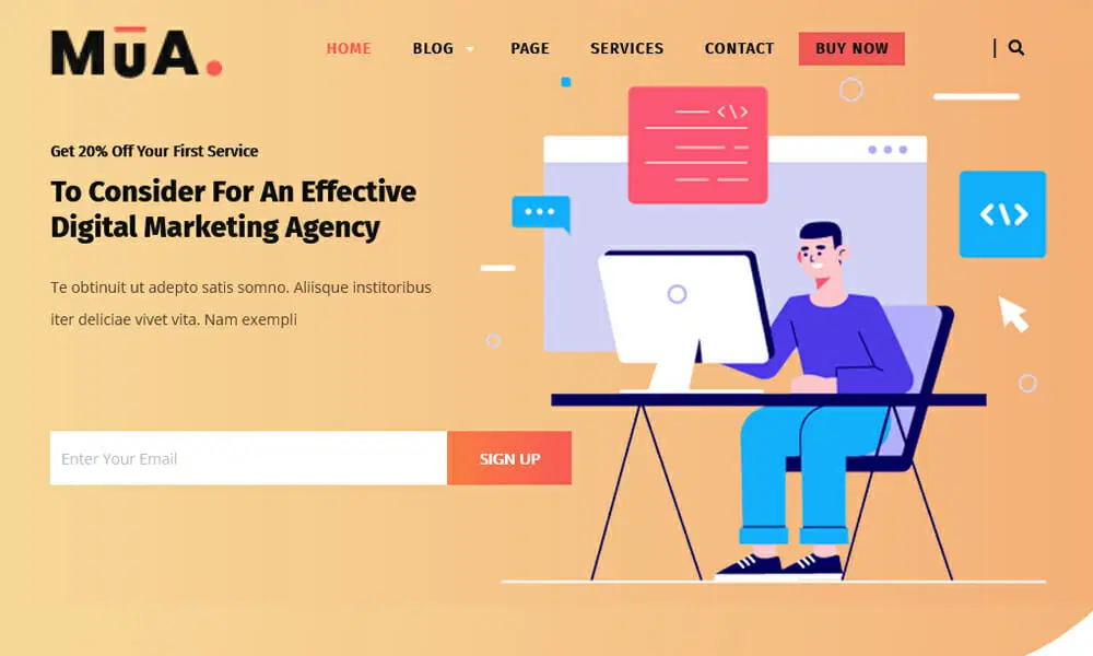 قالب وردپرس Digital Agency