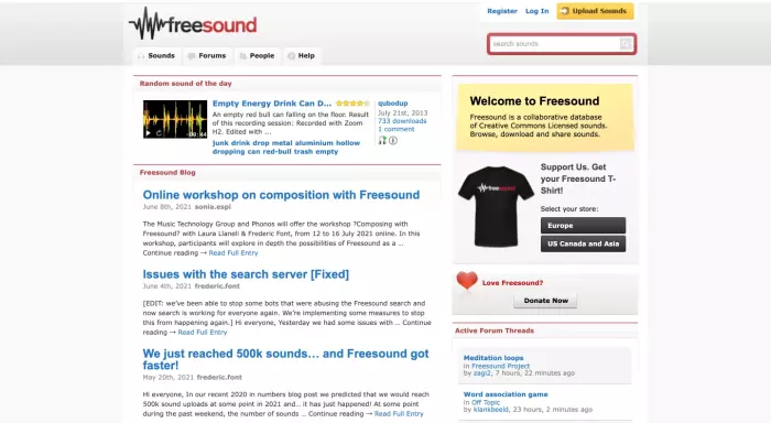 Freesound
