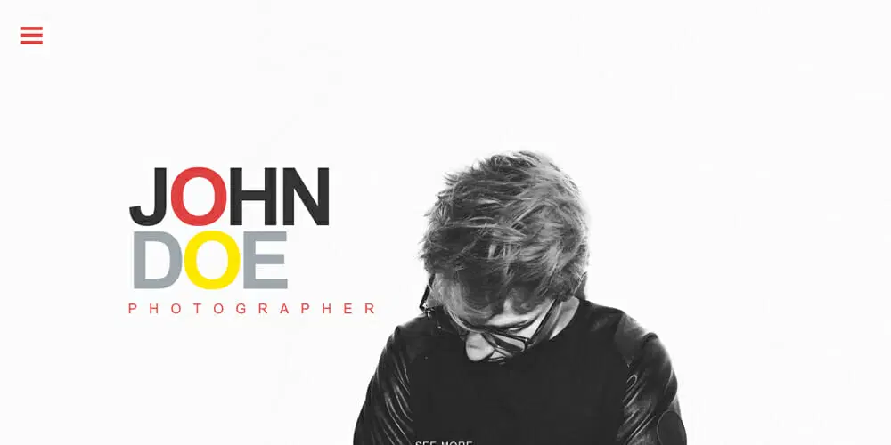 قالب JohnDoe