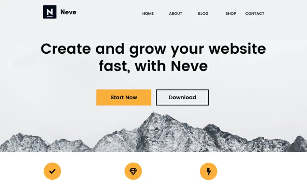 قالب وردپرس Neve