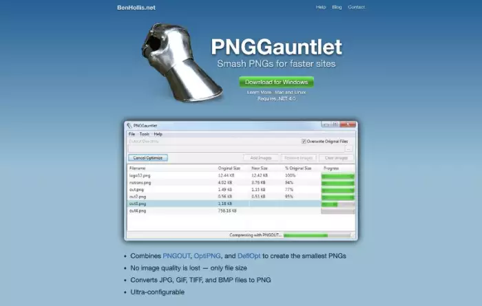 PNGGauntlet