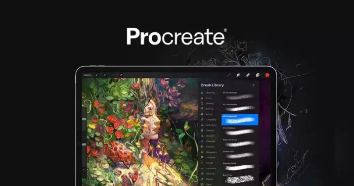 نرم افزار تصویرسازی Procreate
