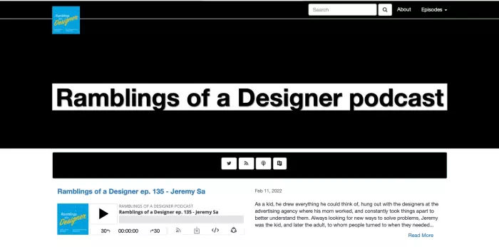 Ramblings of a Designer